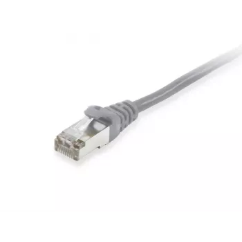 Equip Cat.6 S/FTP patch kábel, 0,5 m, sivá, 0,5 m, Cat6, S/FTP (S-STP), RJ-45, RJ-45, sivá