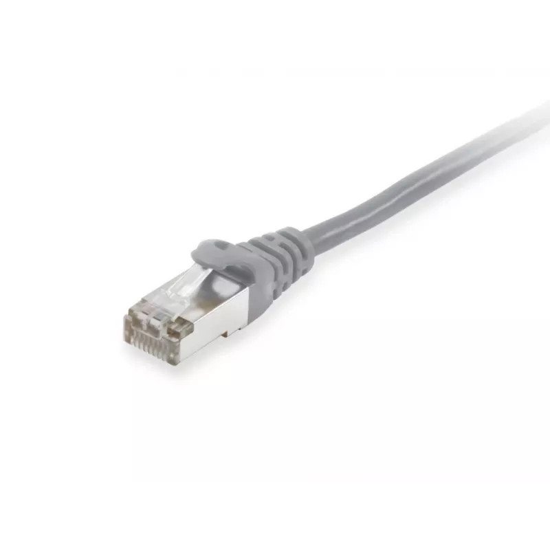 Equip Cat.6 S/FTP patch kábel, 0,5 m, sivý, 0,5 m, Cat6, S/FTP (S-STP), RJ-45, RJ-45, sivý