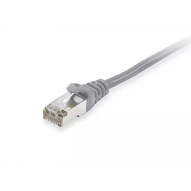 Equip Cat.6A S/FTP patch kábel, sivý, 1,5 m, Cat6a, S/FTP (S-STP), RJ-45, RJ-45, sivý
