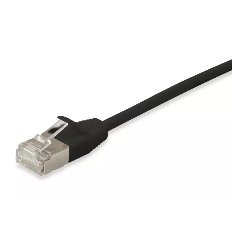 Equip Cat.6A F/FTP Slim patch kábel RJ-45 3m čierny