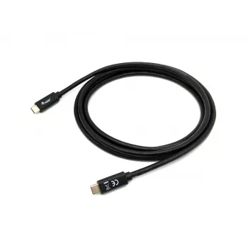 Equip USB 3.2 Gen 1x1 Type-C to C, M/M, 1.0 m, 1 m, USB C, USB C, USB 3.2 Gen 1 (3.1 Gen 1), 5 Gbit/s, čierna