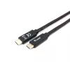 Equip 128346 kábel USB 3.2 Gen 1x1, USB-C na USB-C, M/M, 1 m, 3 A/20 V, čierny