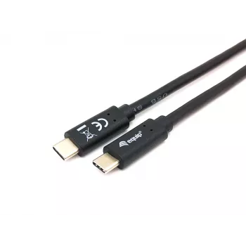 Equip USB 3.2 Gen 1x1 Type-C to C, M/M, 1.0 m, 1 m, USB C, USB C, USB 3.2 Gen 1 (3.1 Gen 1), 5 Gbit/s, čierna