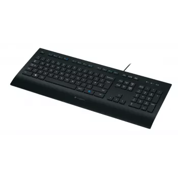 LOGITECH káblová klávesnica K280e - USB - QWERZU DE