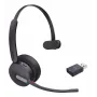 Yealink WH64 Hybrid Mono Teams headset bezdrôtový headset pre kanceláriu/kontaktné centrum Micro-USB Bluetooth čierna
