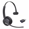 Yealink WH64 Hybrid Mono Teams headset bezdrôtový headset pre kanceláriu/kontaktné centrum Micro-USB Bluetooth čierna