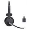 Yealink WH64 Hybrid Mono Teams headset bezdrôtový headset pre kanceláriu/kontaktné centrum Micro-USB Bluetooth čierna