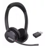 Yealink WH64 Hybrid Dual Teams headset bezdrôtový headset pre kanceláriu/kontaktné centrum Micro-USB Bluetooth čierna