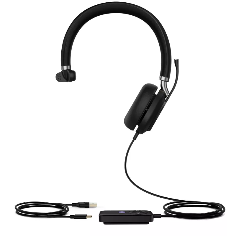 Yealink UH38 Mono Teams - bez batérie USB-A-USB káblový headset
