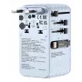 Verbatim Charge 'n' Travel 70W 2C retractable univerzálny cestovný adaptér modrá