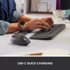 LOGITECH MX Keys Combo For Business Gen 2 - grafitová - Qwertz - nemecká