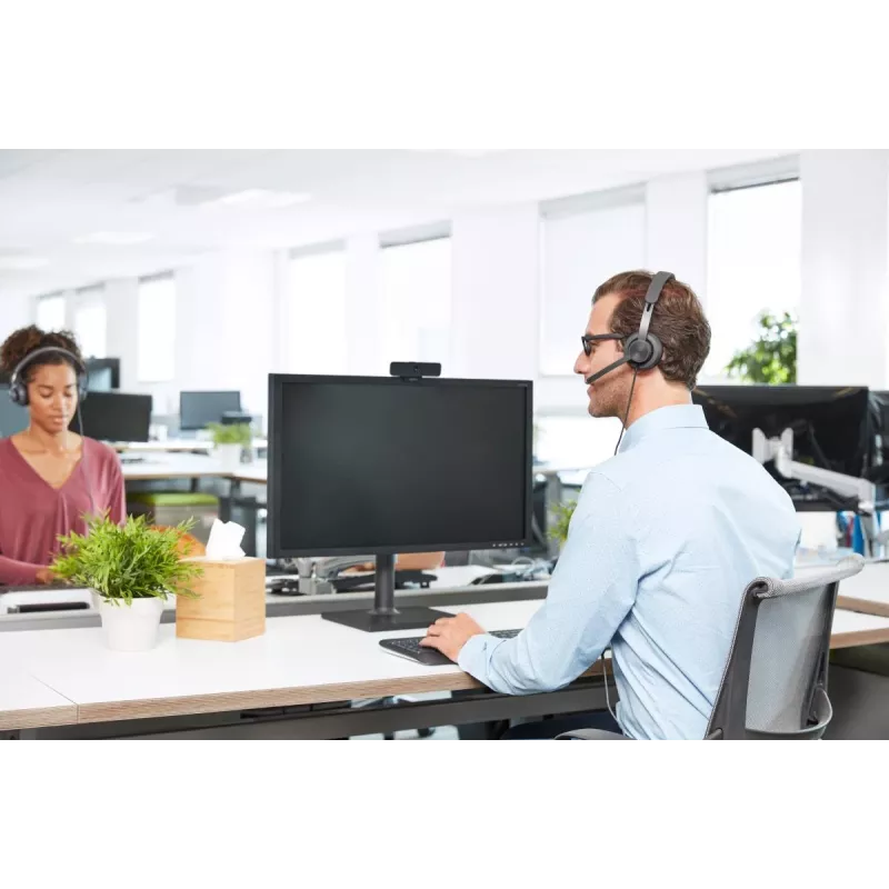 LOGITECH Zone Wired - USB-C / USB-A - headset - MSFT Teams Zone - čierna