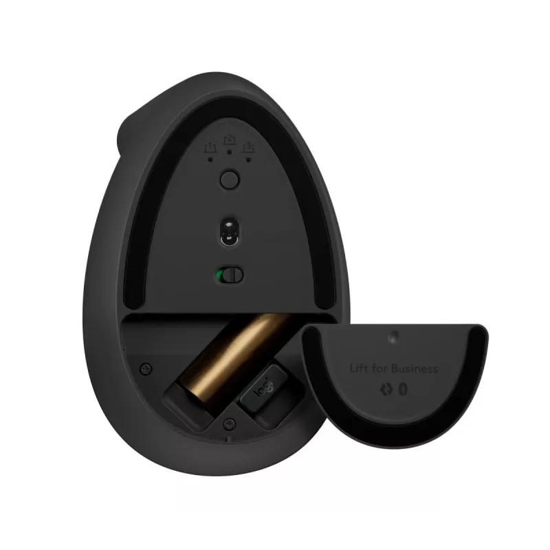 LOGITECH Wireless Mouse Lift For Business ľavá ruka grafitová/čierna