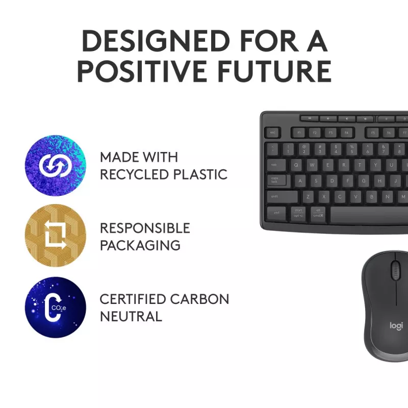 LOGITECH Mk370 Combo For Business grafitová Qwertz nemecká