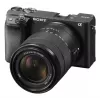 Fotoaparát Sony α ILCE-6400AK 24,2 MP 4K Ultra HD čierny