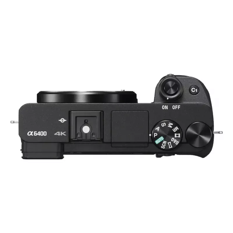 Fotoaparát Sony α ILCE-6400AK 24,2 MP 4K Ultra HD čierny