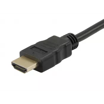 Equip HDMI na DVI-D Single Link kábel, 2m, 2 m, HDMI, DVI-D, konektor samec, konektor samec, zlatá