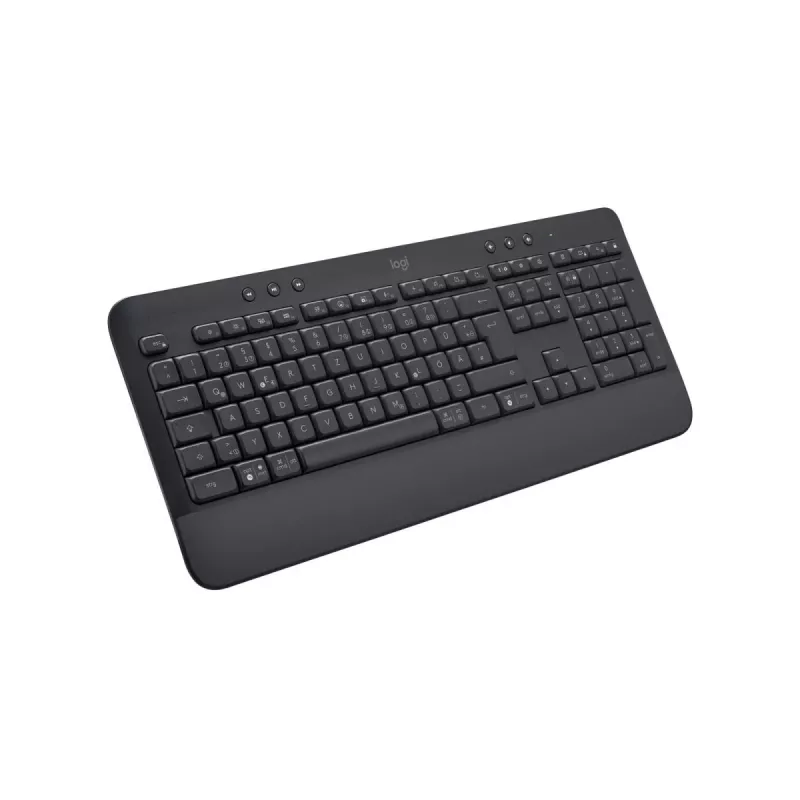 LOGITECH Signature K650 bezdrôtová klávesnica – grafitová – nemecká Qwertz