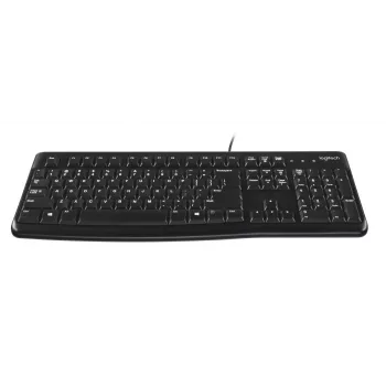 LOGITECH K120 klávesnica – USB káblová – Qwerty US/International