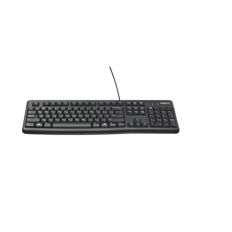 LOGITECH K120 klávesnica – USB káblová – Qwerty US/International