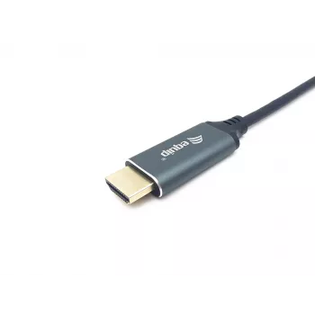 Equip kábel USB-C na HDMI, M/M, 3,0 m, 4K/60Hz, 3 m, USB Type-C, HDMI Type A (štandard), konektor samec, konektor samec, rovný