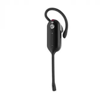 Yealink WH63 prenosný UC headset bezdrôtový ušný hák, hlavový most, nákrčník kancelária/call centrum nabíjacia stanica čierna