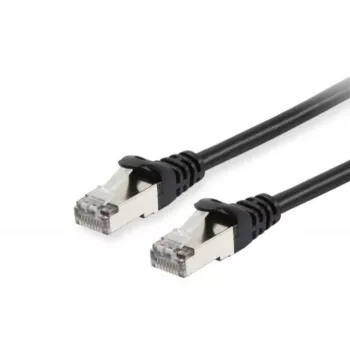 Sieťový kábel Equip Cat.6A S/FTP patch kábel RJ-45 5,0 m čierny