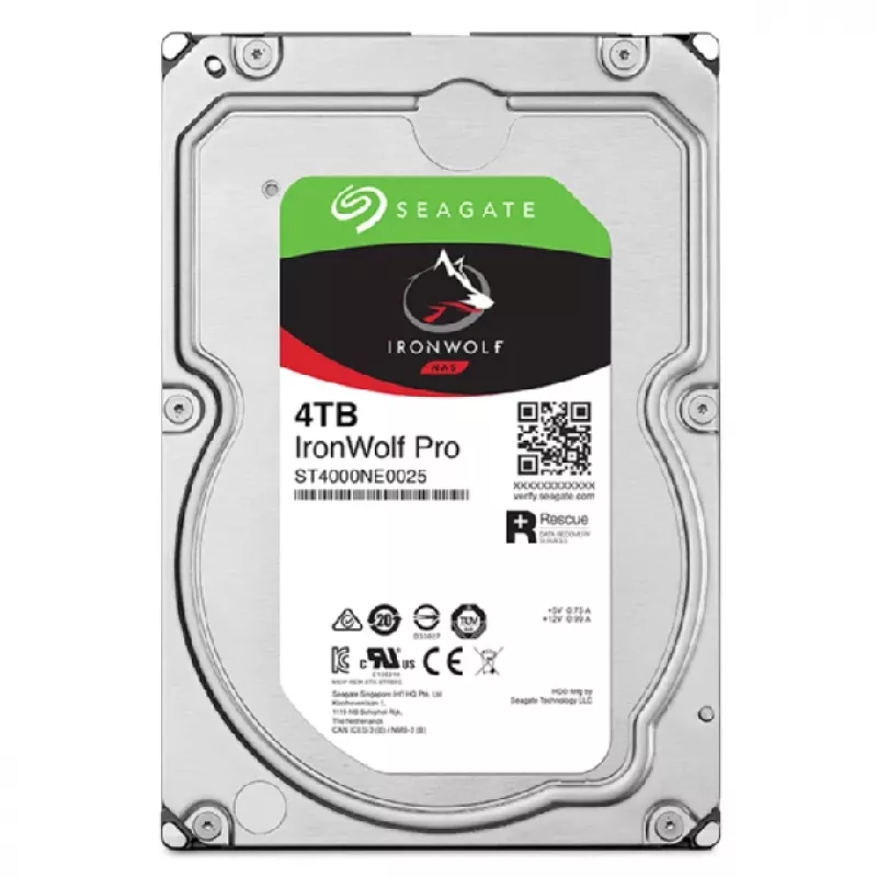 Seagate IronWolf Pro ST4000NT001 interný pevný disk 4 TB 7200 ot/min 256 MB 3,5 palca