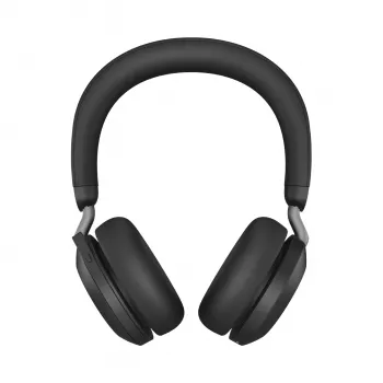Headset Jabra Evolve2 75 USB-A UC so stojanom na stôl čierny