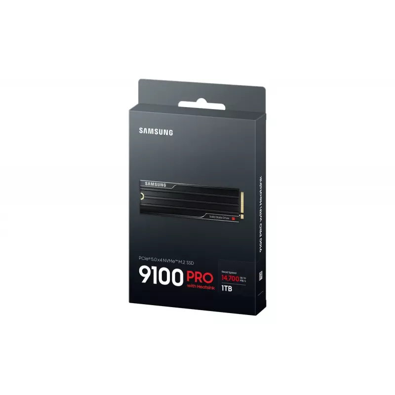 Samsung 9100 PRO Heatsink PCIe 5.0 NVMe M.2 SSD - 1 TB