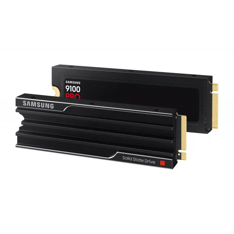 Samsung 9100 PRO Heatsink PCIe 5.0 NVMe M.2 SSD - 1 TB