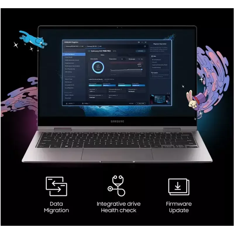 Samsung 9100 PRO Heatsink PCIe 5.0 NVMe M.2 SSD - 1 TB