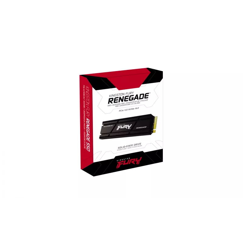 Kingston Technology 2000G RENEGADE PCIe 4.0 NVMe SSD s chladičom