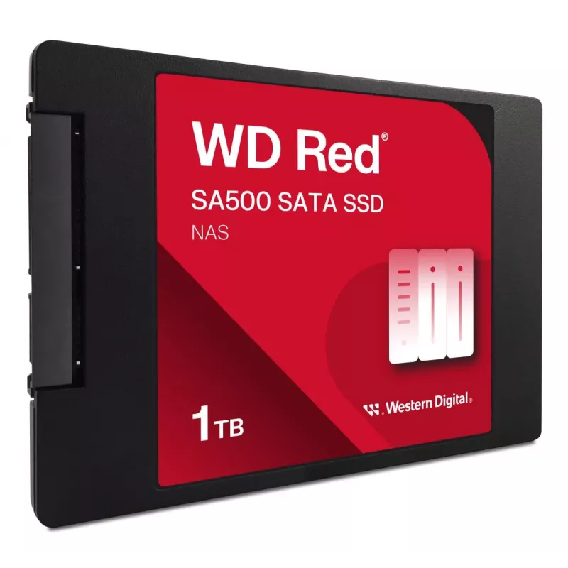 WESTERN DIGITAL SSD - WD Red SA500 - 1 TB - SATA 6 Gbit/s - 2,5
