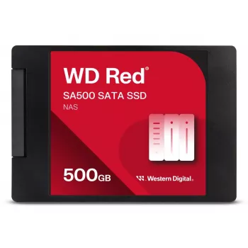 WESTERN DIGITAL SSD - WD Red SA500 - 500 GB - SATA 6 Gbit/s - 2,5