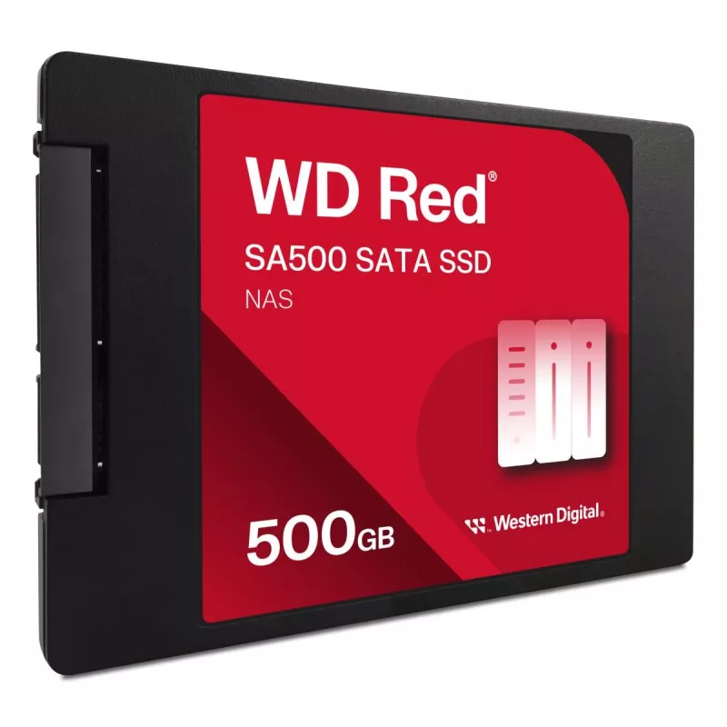 WESTERN DIGITAL SSD - WD Red SA500 - 500 GB - SATA 6 Gbit/s - 2,5