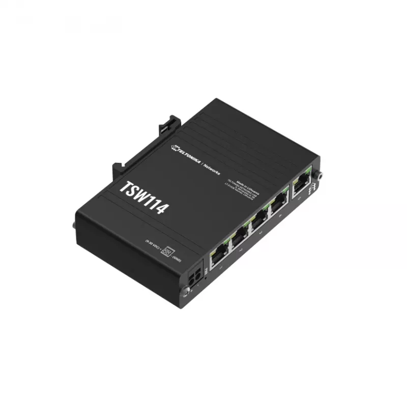 TELTONIKA TSW114 neupravovaný 5-portový gigabitový Ethernet switch