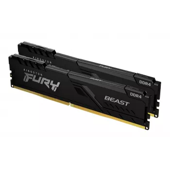Kingston Technology FURY Beast 32GB 3200MT/s DDR4 CL16 DIMM (sada 2) 1Gx8 čierna