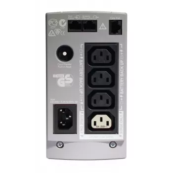 APC Back-UPS, 500VA/300W, Tower, 230V, 4x IEC C13 zásuvky, vymeniteľná batéria