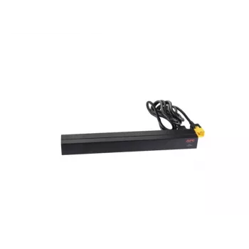 APC AP9565 Basic rackový rozvádzač napájania (PDU), 1U, jednofázový, 16 A, 208/230 V, 3680 W, 12 výstupov C13, vstup C20, kábel 2,5 m, čierny