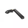 APC AP9565 Basic rackový rozvádzač napájania (PDU), 1U, jednofázový, 16 A, 208/230 V, 3680 W, 12 výstupov C13, vstup C20, kábel 2,5 m, čierny