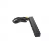APC AP9565 Basic rackový rozvádzač napájania (PDU), 1U, jednofázový, 16 A, 208/230 V, 3680 W, 12 výstupov C13, vstup C20, kábel 2,5 m, čierny