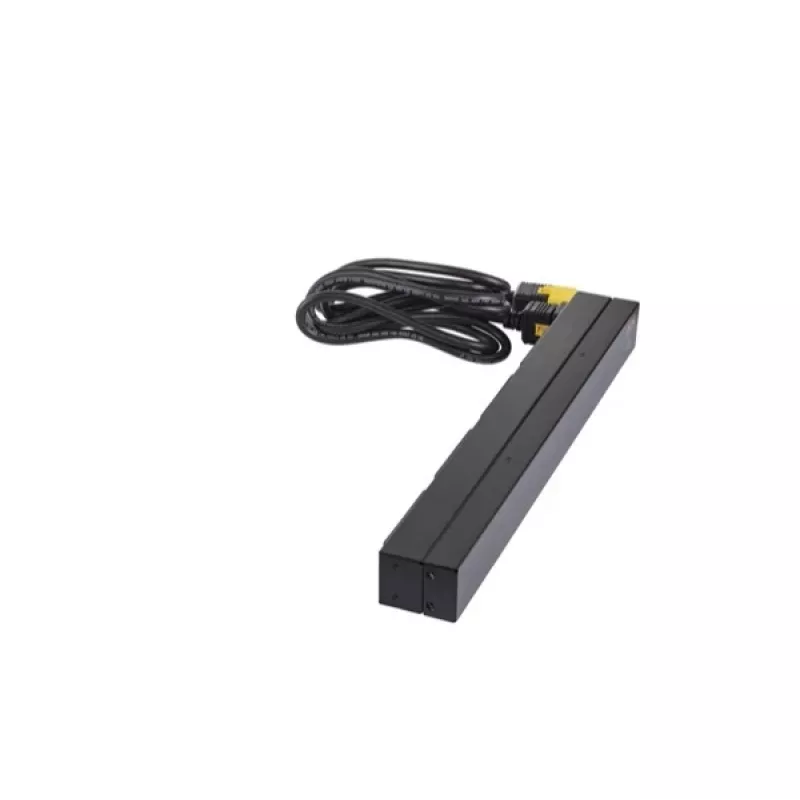 APC AP9565 Basic rackový rozvádzač napájania (PDU), 1U, jednofázový, 16 A, 208/230 V, 3680 W, 12 výstupov C13, vstup C20, kábel 2,5 m, čierny