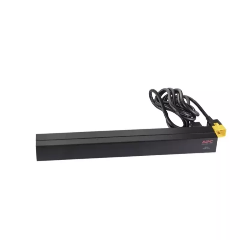 APC AP9565 Basic rackový rozvádzač napájania (PDU), 1U, jednofázový, 16 A, 208/230 V, 3680 W, 12 výstupov C13, vstup C20, kábel 2,5 m, čierny