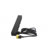 APC AP9565 Basic rackový rozvádzač napájania (PDU), 1U, jednofázový, 16 A, 208/230 V, 3680 W, 12 výstupov C13, vstup C20, kábel 2,5 m, čierny