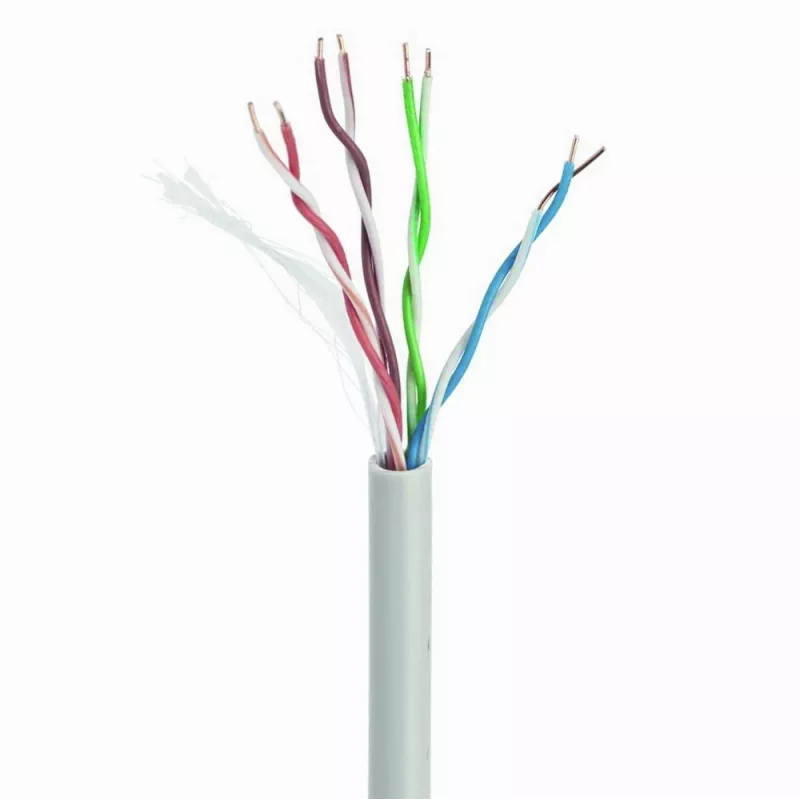 GEMBIRD sieťový kábel – Cat 5e – UTP – 304 m – sivý