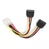 GEMBIRD napájací kábel 15 cm 2x SATA / hromadné balenie (cc-sata-psy)