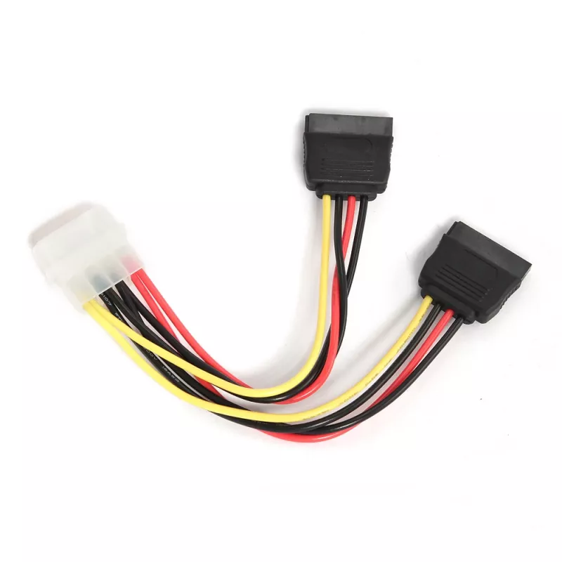GEMBIRD napájací kábel 15 cm 2x SATA / hromadné balenie (cc-sata-psy)