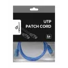 GEMBIRD patch kábel - Cat 5e - UTP - 1m - modrý