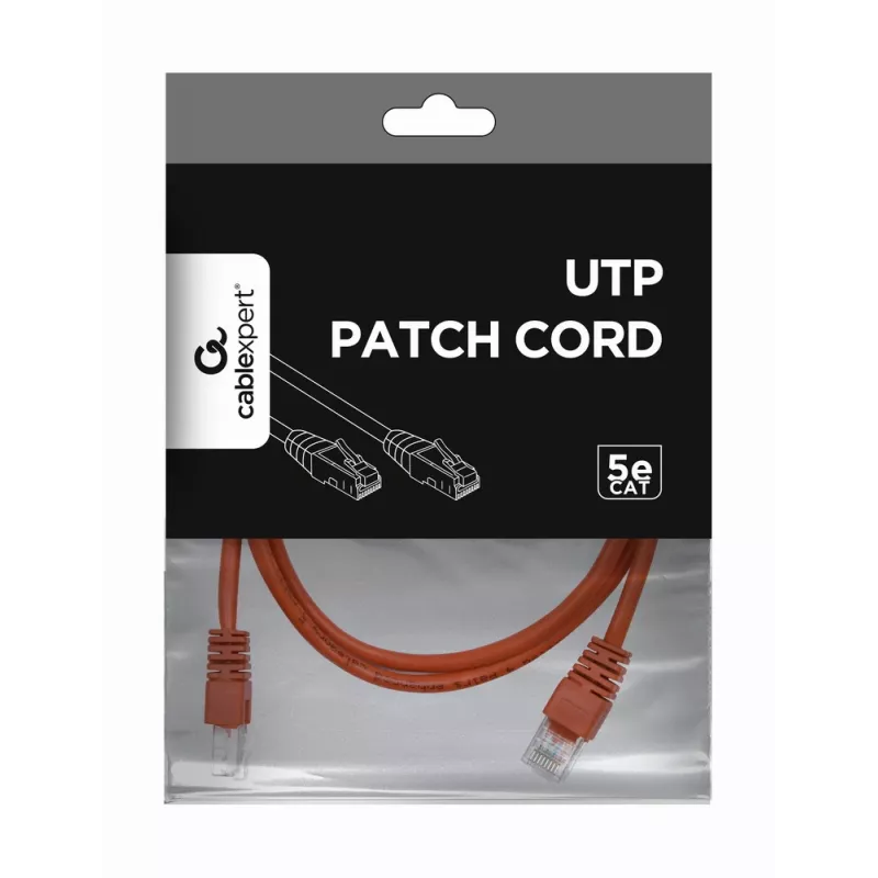 GEMBIRD Patch kábel - Cat 5e - UTP - 1 m - červený